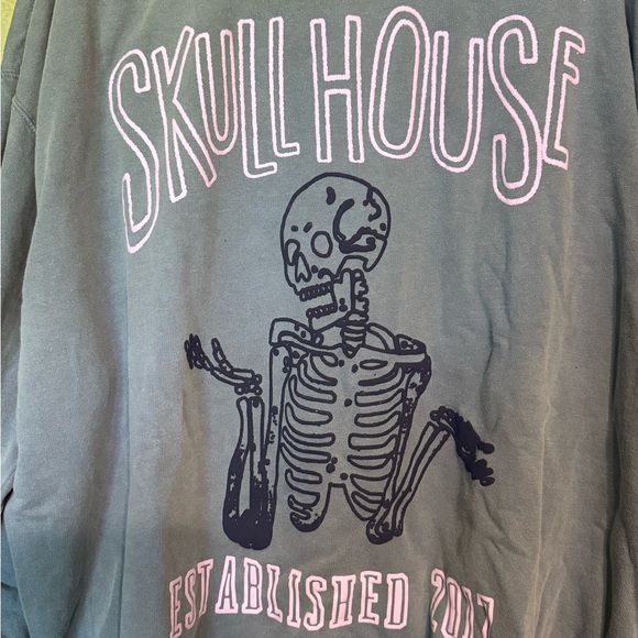 Blue Men's Sweater - Picture 2 of 4